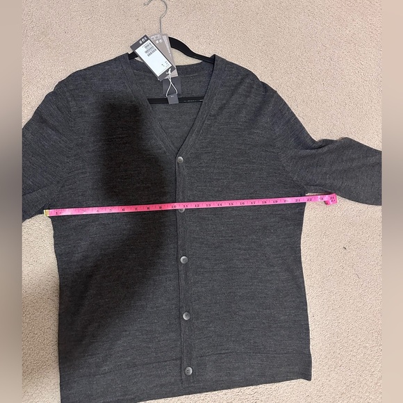 H&M Marino Wool Cardigan Sweater NWT L - Picture 6 of 6